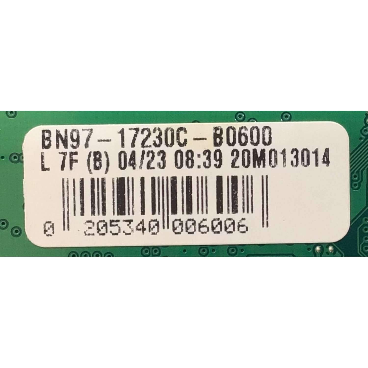 MAIN ORIGINAL PARA SMART TV SAMSUNG LED 4K (3840 x 2160) CON UHD / NUMERO DE PARTE BN94-16178T / BN97-17230C / BN41-02756D / BN41-02756 / BN41-02756D-000 / PANEL CY-BT055HGXV1H / MODELO UN55TU8000F / UN55TU8000FXZA / UN55TU8000FXZA WA13 - Imagen 2